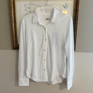 NWT Faherty Sunwashed Knit Shirt size S